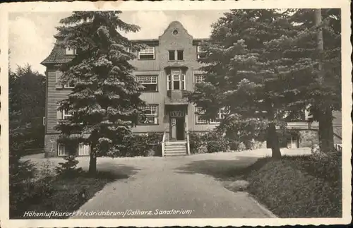 Friedrichsbrunn Harz Sanatorium / Friedrichsbrunn /Harz LKR