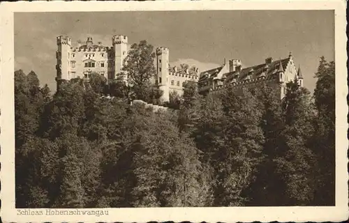 Hohenschwangau Schloss / Schwangau /Ostallgaeu LKR