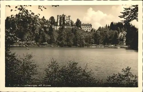 Hohenschwangau Alpsee / Schwangau /Ostallgaeu LKR