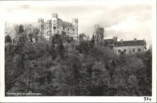 Hohenschwangau Schloss / Schwangau /Ostallgaeu LKR