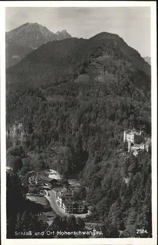 Hohenschwangau Schloss / Schwangau /Ostallgaeu LKR