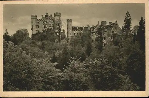 Hohenschwangau Schloss / Schwangau /Ostallgaeu LKR