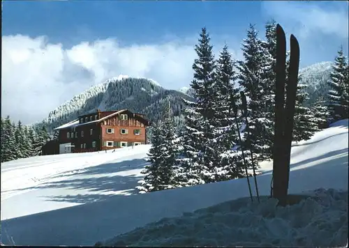 Wertach Berggasthaus Buronhuette / Wertach /Oberallgaeu LKR