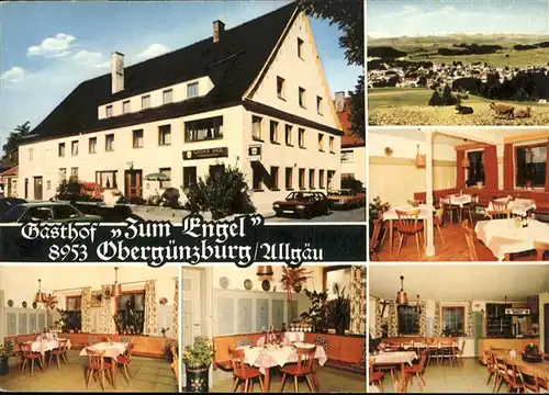 Oberguenzburg Gasthof zum Engel / Oberguenzburg /Ostallgaeu LKR