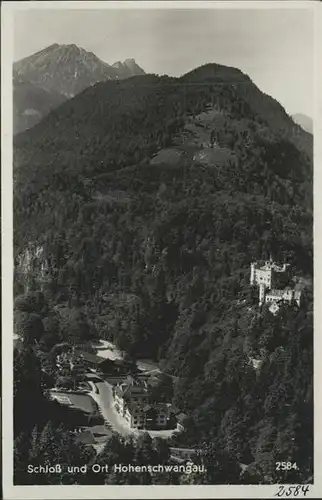 Hohenschwangau Schloss / Schwangau /Ostallgaeu LKR