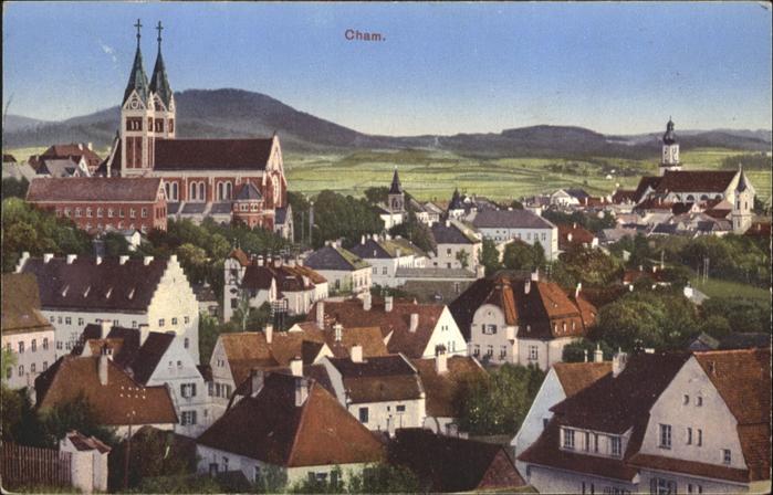 Cham Oberpfalz / Cham /Cham LKR Nr. wp88530 oldthing Ansichtskarten