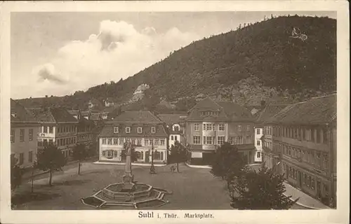 Suhl Thueringer Wald Marktplatz / Suhl /Suhl Stadtkreis