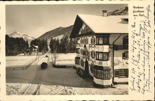 Neuhaus Schliersee Gasthaus Zur Post / Schliersee /Miesbach LKR