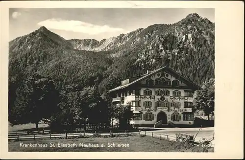 Neuhaus Schliersee Krankenhaus St. Elisabethen / Schliersee /Miesbach LKR