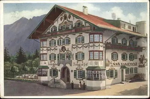 Neuhaus Schliersee Terofals Gasthof "Neuhaus zur Post" / Schliersee /Miesbach LKR