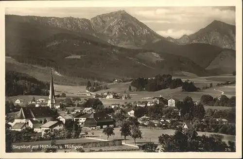 Siegsdorf Oberbayern Hochfelln Hochgern / Siegsdorf /Traunstein LKR