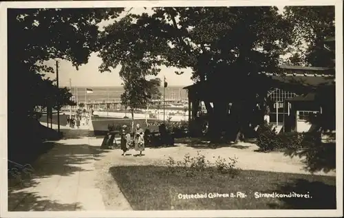 Goehren Ruegen Strand Konditorei / Goehren Ostseebad Ruegen /Ruegen LKR