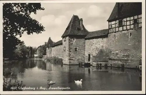 Weissenburg Bayern Seeweiher / Weissenburg i.Bay. /Weissenburg-Gunzenhausen LKR