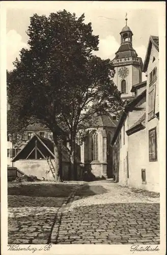 Weissenburg Bayern Spitalkirche / Weissenburg i.Bay. /Weissenburg-Gunzenhausen LKR