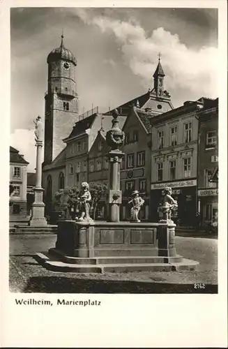 Weilheim Marienplatz / Weilheim i.OB /Weilheim-Schongau LKR