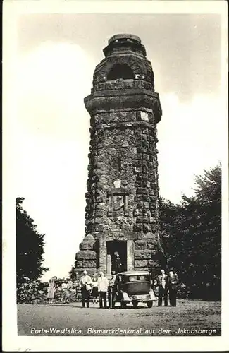 Porta Westfalica Bismarckdenkmal Jakobsberge  / Porta Westfalica /Minden-Luebbecke LKR