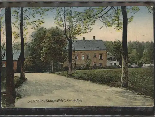 Limbach-Oberfrohna Meinsdorf Gasthaus Tannmuehle *