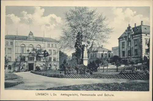 Limbach-Oberfrohna Amtsgericht Promenade Schule *