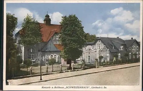 Limbach-Oberfrohna Limbach-Oberfrohna Konzerthaus Ballhaus Schweizerhaus * / Limbach-Oberfrohna /Zwickau LKR