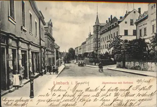 Limbach-Oberfrohna Jaegerstrasse Rathaus x