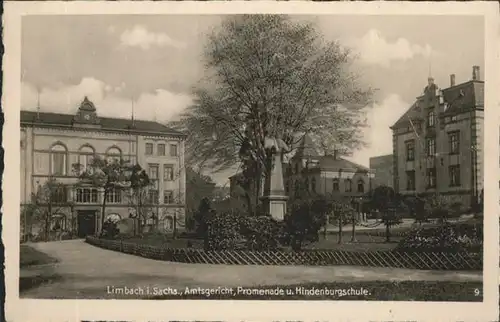 Limbach-Oberfrohna Amtsgericht Promenade Hindenburgschule *
