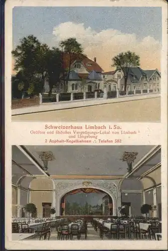 Limbach-Oberfrohna Limbach-Oberfrohna Schweizerhaus Vergnuegungslokal x / Limbach-Oberfrohna /Zwickau LKR