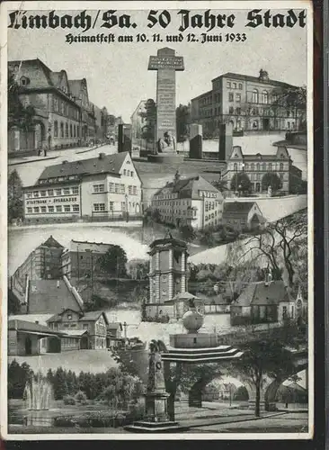 Limbach-Oberfrohna Limbach-Oberfrohna Heimatfest Juni 1933 * / Limbach-Oberfrohna /Zwickau LKR