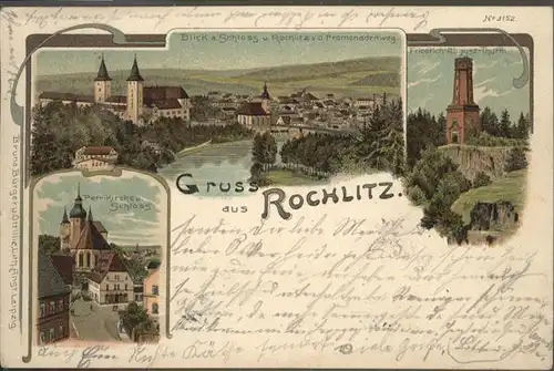 Rochlitz Schloss Friedrich August Thurm Petri Kirche  x