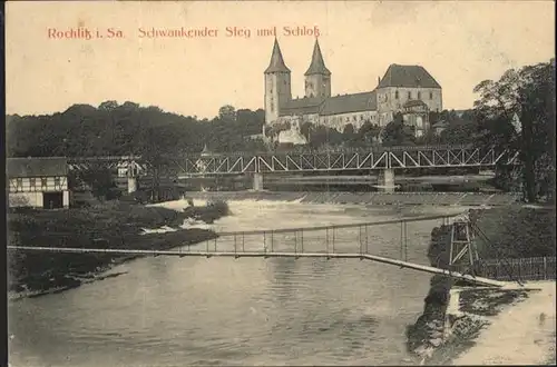 Rochlitz Schwankender Steg Schloss *