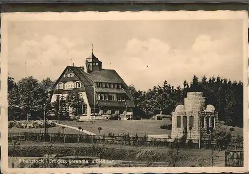 Eibenstock Ehrenmal Bielhaus Erzgebirge x