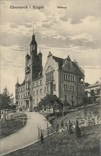 Eibenstock Rathaus Erzgebirge *
