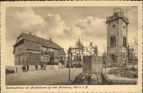 Eibenstock Unterkunftshaus Turm Auersberg *