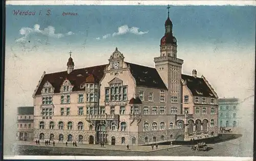 Werdau Sachsen Rathaus  x