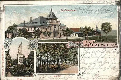 Werdau Sachsen Schuetzenhaus Park x