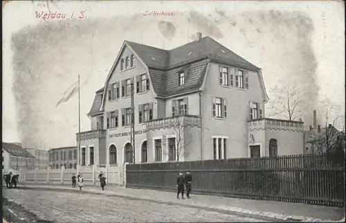 Werdau Sachsen Lutherhaus x