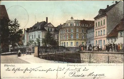 Werdau Leipzigerstrasse Ronneburgerstrasse Crimmitschauerstrasse x