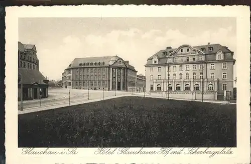 Glauchau Sachsen Hotel Glauchauer Hof Scherbergplatz *