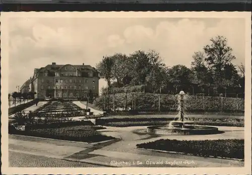 Glauchau Sachsen Oswald Seyfert-Park *