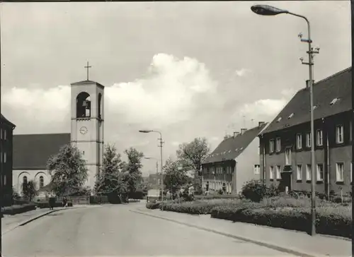 Glauchau Geschwister Scholl Strasse Kirche x