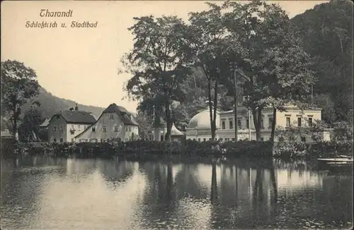 Tharandt Schlossteich Stadtbad *