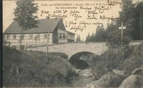 Schellerhau Erzgebirge Schinderbruecke x