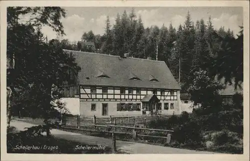 Schellerhau Erzgebirge Schellermuehle *