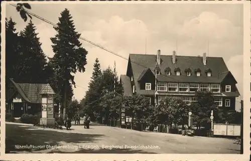 Oberbaerenburg Oberbaerenburg Erzgebirge Hotel Friedrichshoehe x /  /