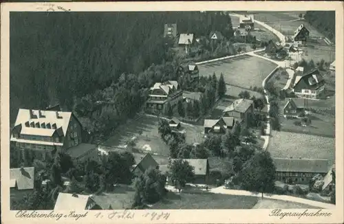 Oberbaerenburg Oberbaerenburg Erzgebirge Fliegeraufnahme x /  /