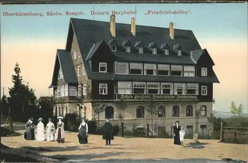 Oberbaerenburg Oberbaerenburg Erzgebirge Dolzes Berghotel Friedrichshoehe * /  /