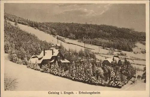 Geising Erzgebirge Geising Erzgebirge Erholungsheim  * / Geising Osterzgebirge /Saechsische Schweiz-Osterzgebirge LKR