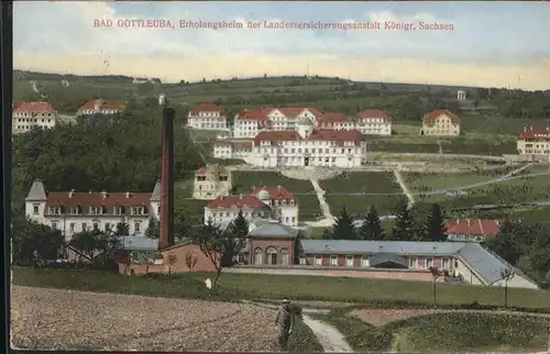 Bad Gottleuba-Berggiesshuebel Erholungsheim Landesversicherungsanstalt x