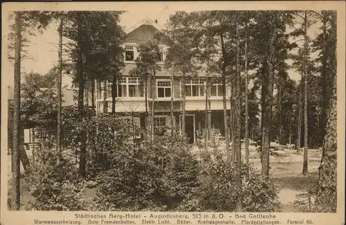 Bad Gottleuba-Berggiesshuebel Berg Hotel Augustusberg x