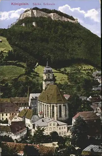 Koenigstein Saechsische Schweiz Kirche *