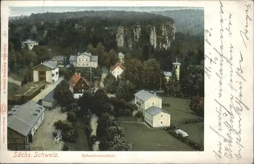 Koenigstein Saechsische Schweiz Schweizermuehle Saechsische Schweiz x